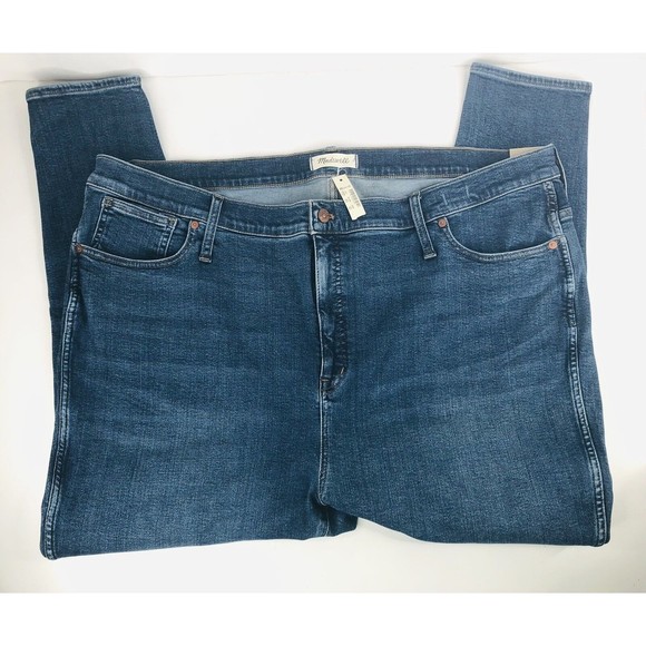 Madewell Women's Petite 10" High-Rise Skinny Wendover Size 37P MA624 - Picture 1 of 9